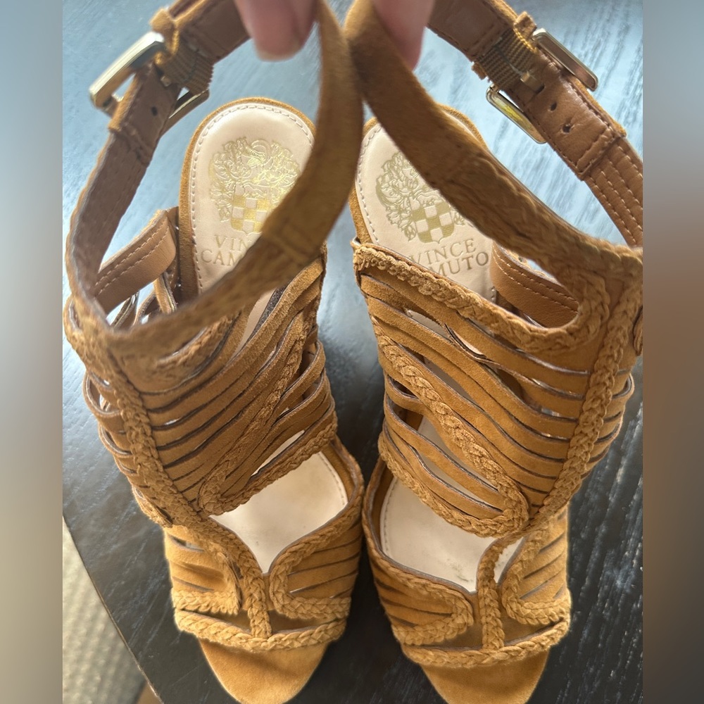 Vince Camuto Open Toe Ankle Strap